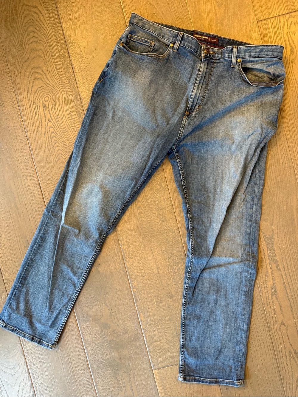 Men’s Johnston & Murphy Slim Straight Leg Denim - 38W x 30L